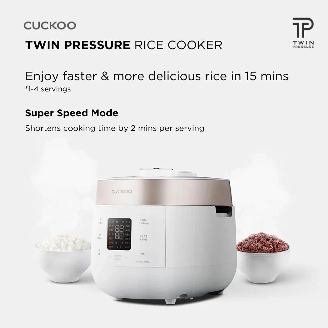 Cuckoo Multi-Functional Twin Pressure Rice Cooker