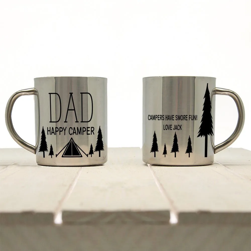 Dad's Happy Camper Outdoor Mug