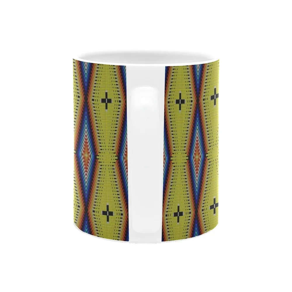 Diamond in the Bluff Yellow White Mug(11OZ)