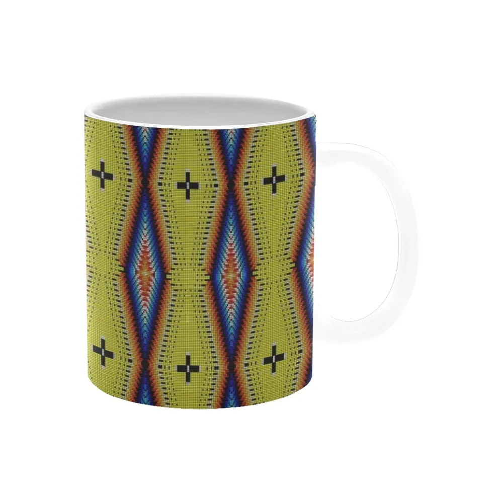 Diamond in the Bluff Yellow White Mug(11OZ)