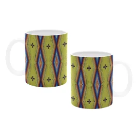 Diamond in the Bluff Yellow White Mug(11OZ)