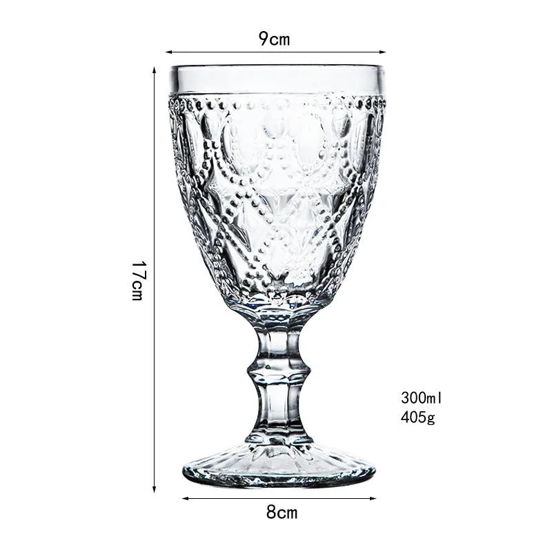 Diamond pattern juice cup