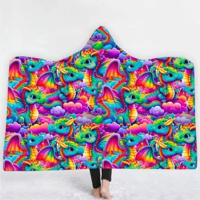 Dragonettes Baby Hooded Blanket