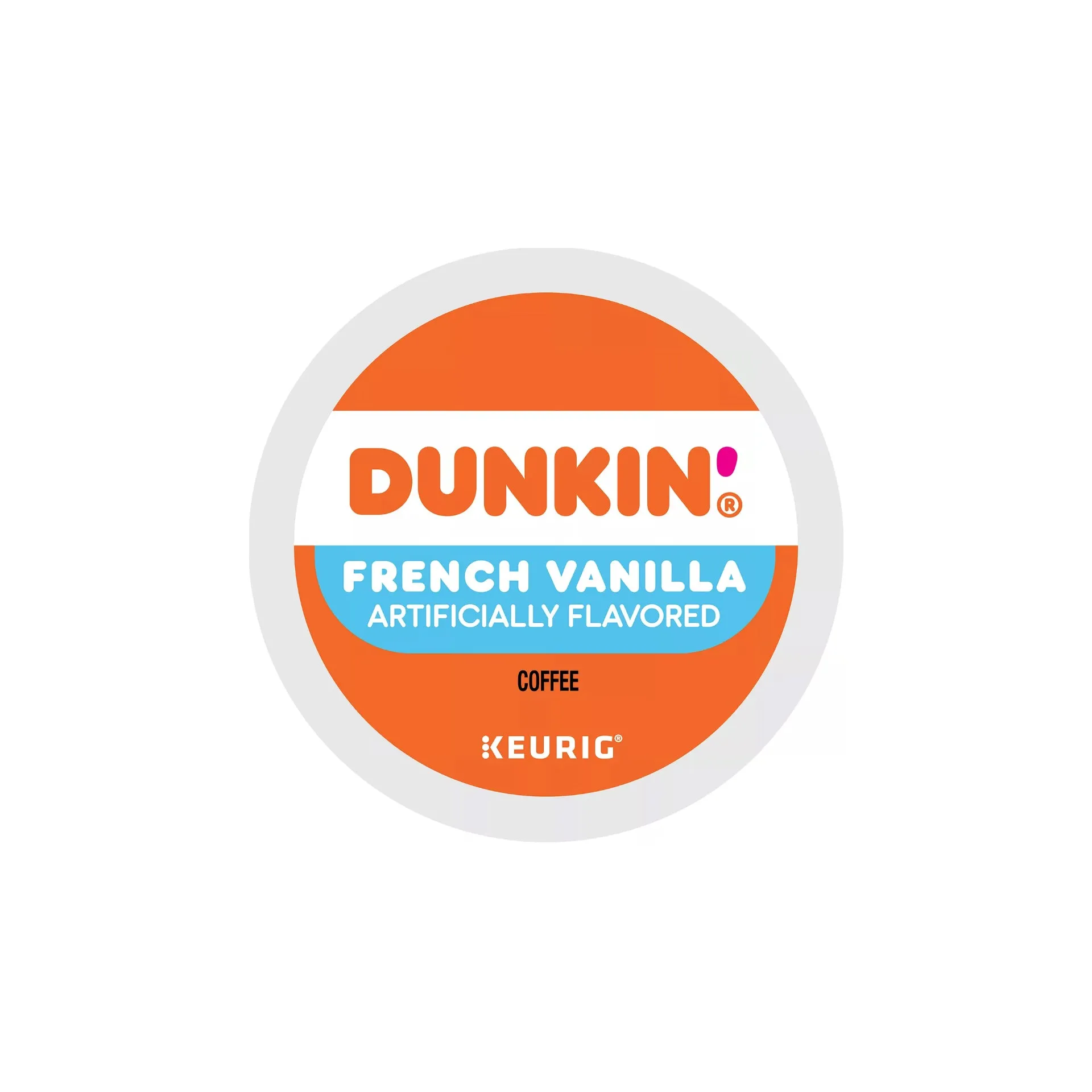 Dunkin' French Vanilla Coffee Keurig Pods 5000356418