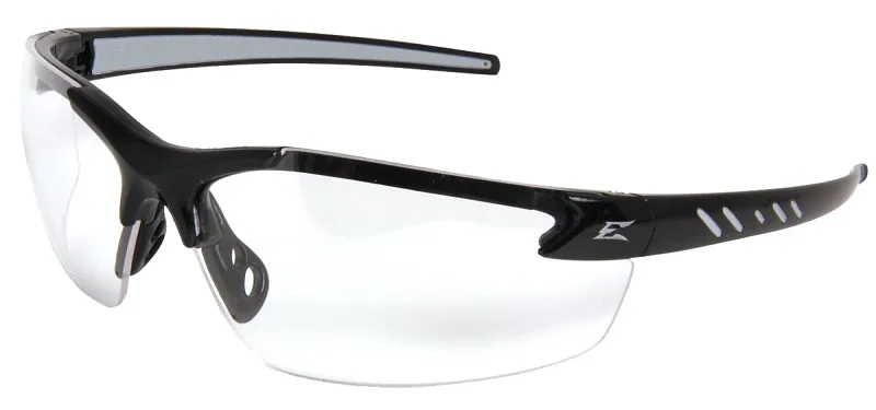 Edge Zorge G2 Series DZ111VS-G2 Safety Glasses, Vapor Shield Anti-Fog Lens, Nylon Frame, Black Frame :EA: QUANTITY: 1