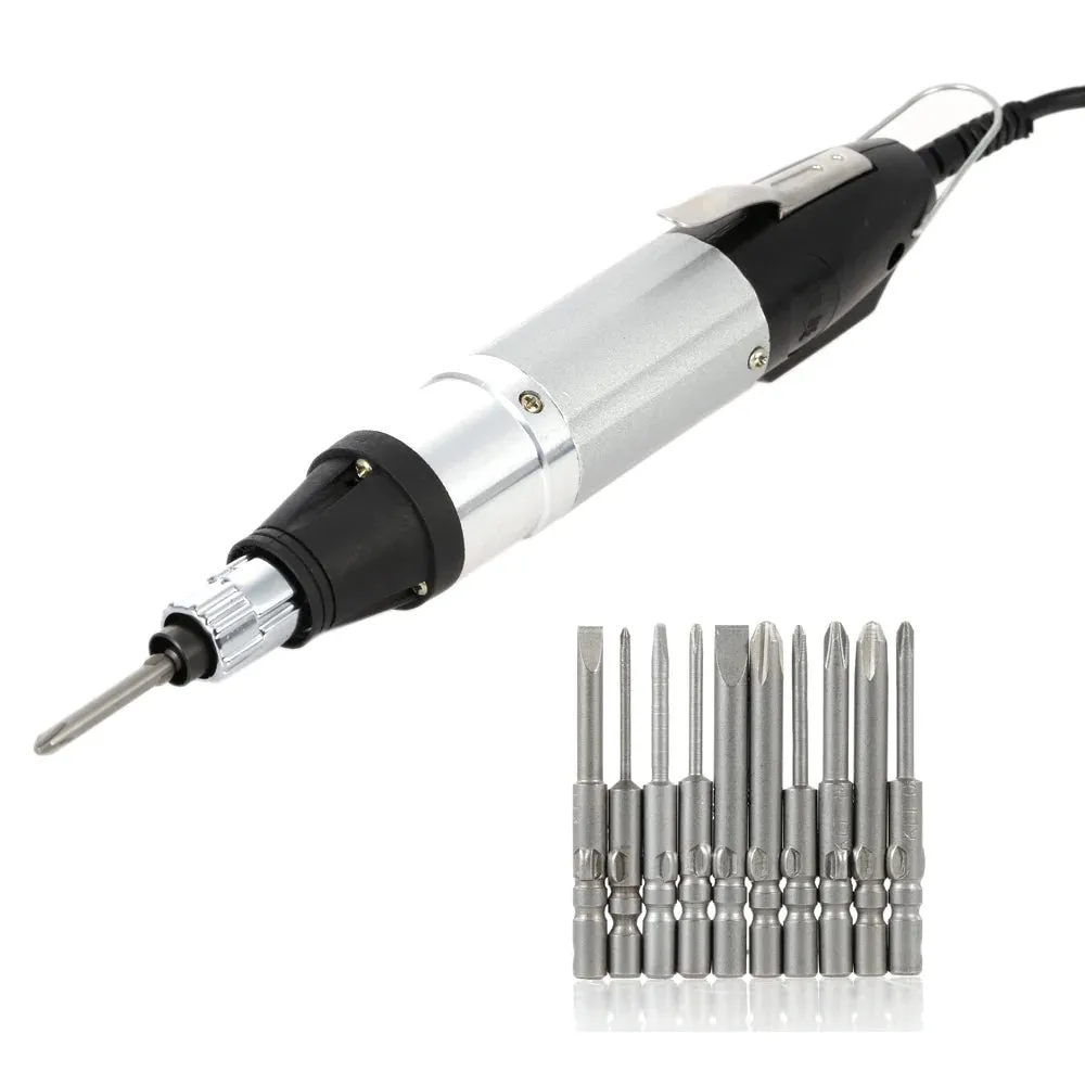 Electric Screwdriver with Torque Control Adjustment