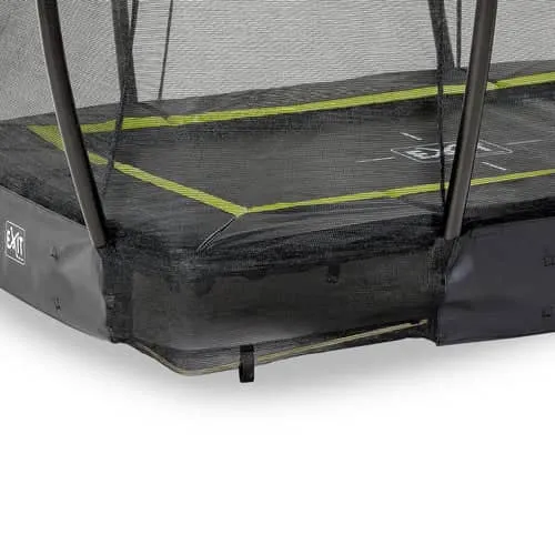 EXIT Silhouette Ground Trampoline with Safety Net