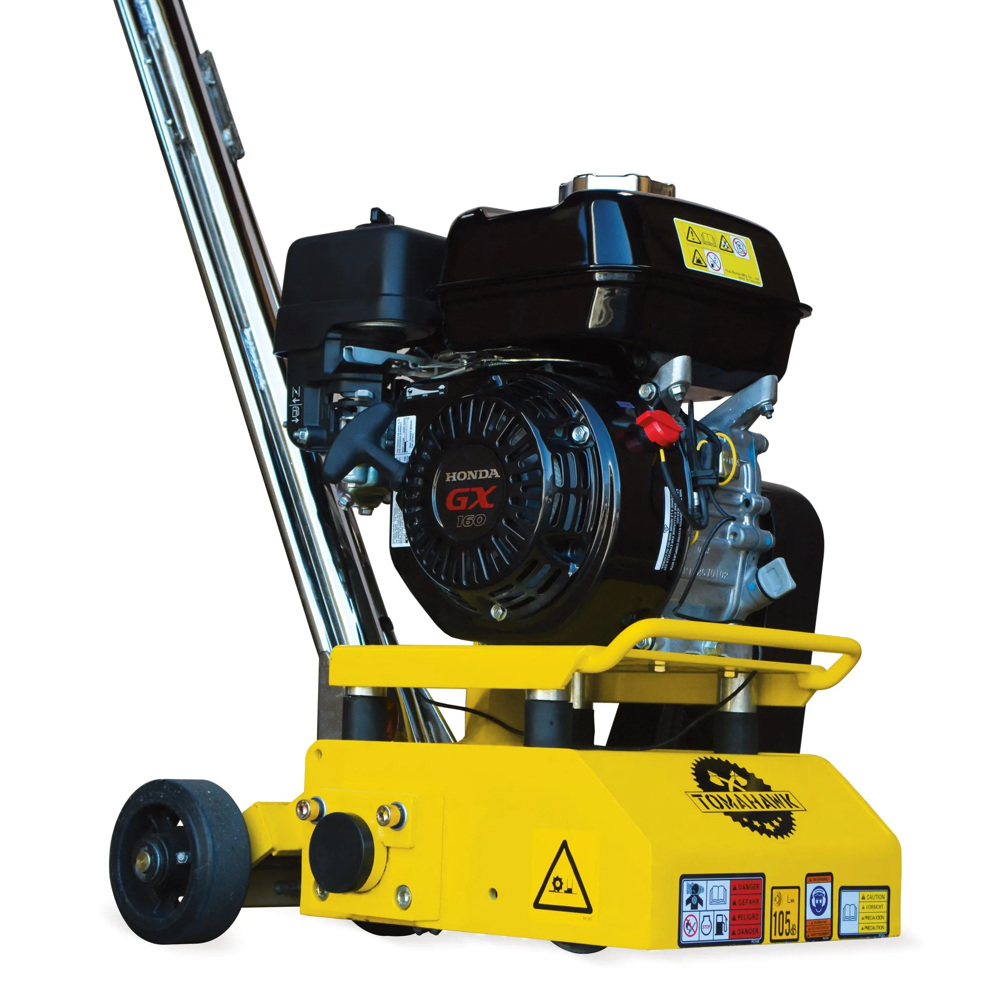 Factory Reconditioned Gas Concrete Scarifier Planer Grinder with 5.5 HP Honda Engine & Drum