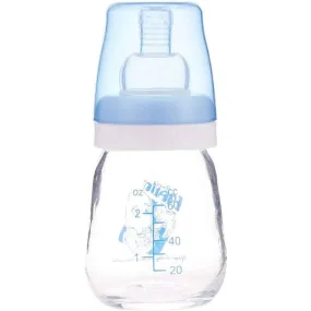 Farlin Glass Baby Feeding Bottle 60 ml - Blue