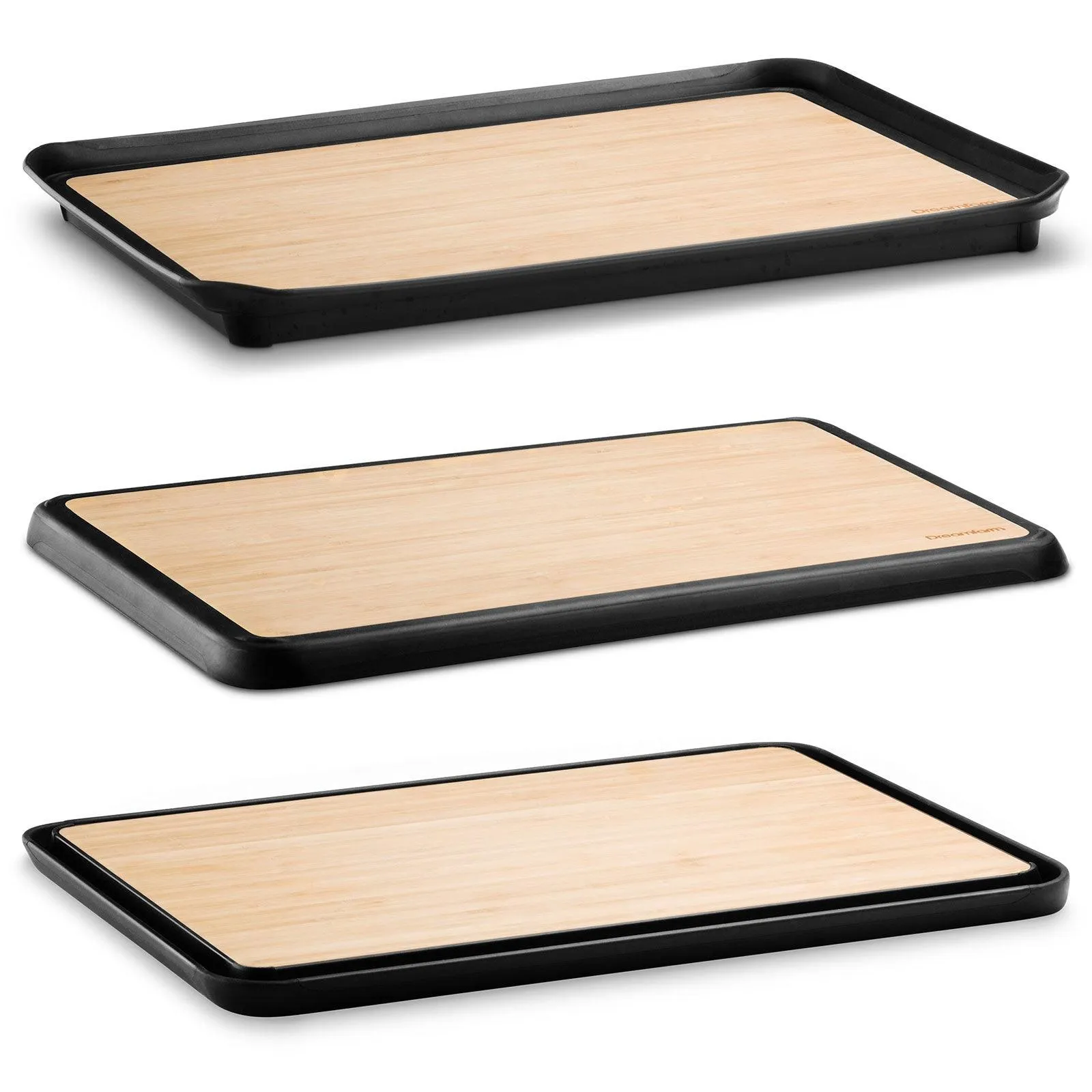 Fledge Bamboo Flip Edge Cutting Board Set