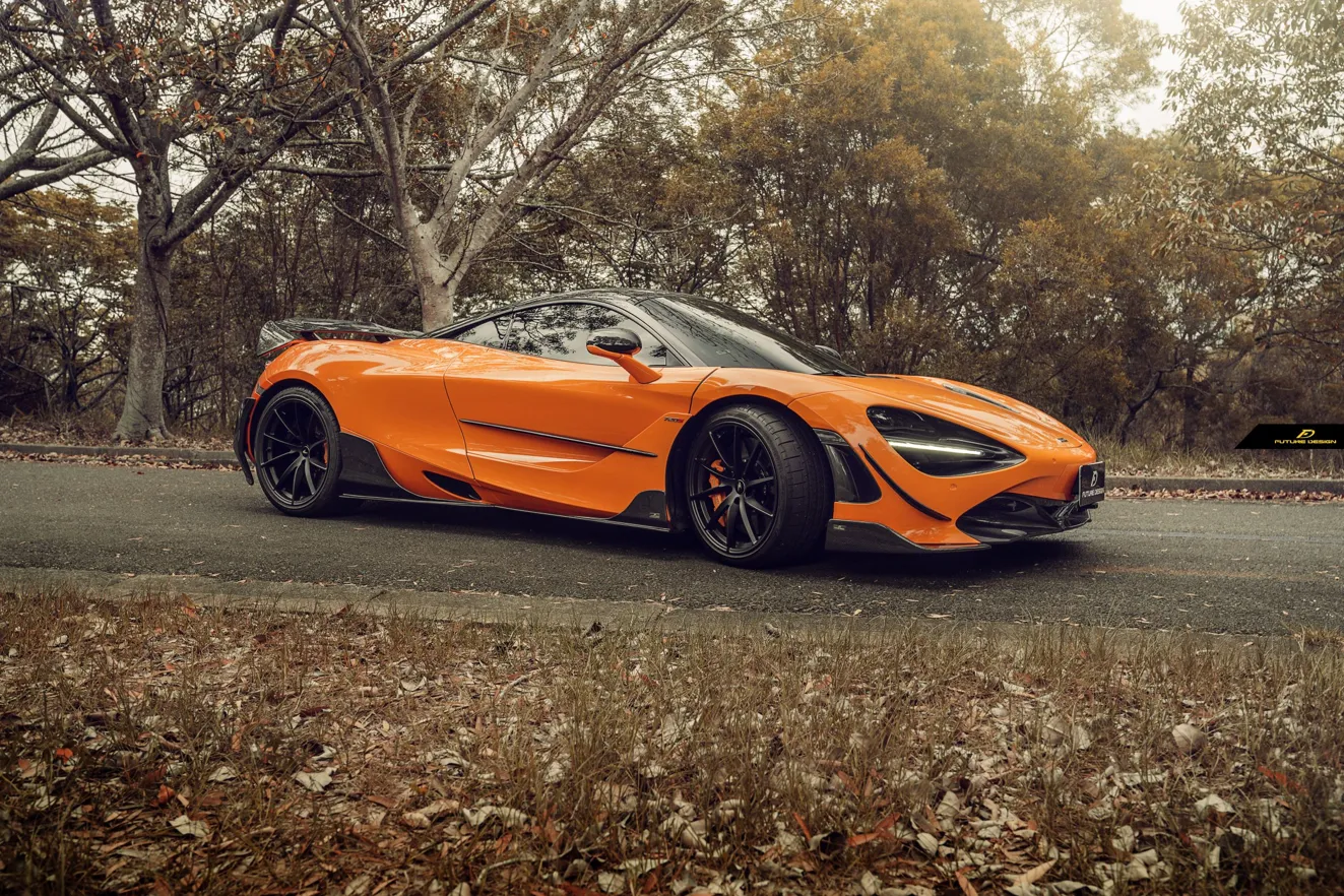 Future Design Carbon Fiber Side Skirts for McLaren 720S