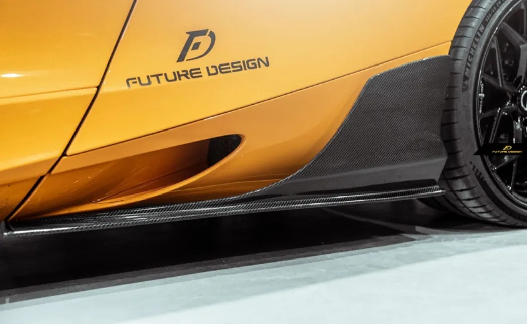 Future Design Carbon Fiber Side Skirts for McLaren 720S