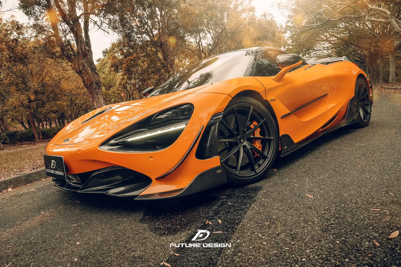 Future Design Carbon Fiber Side Skirts for McLaren 720S