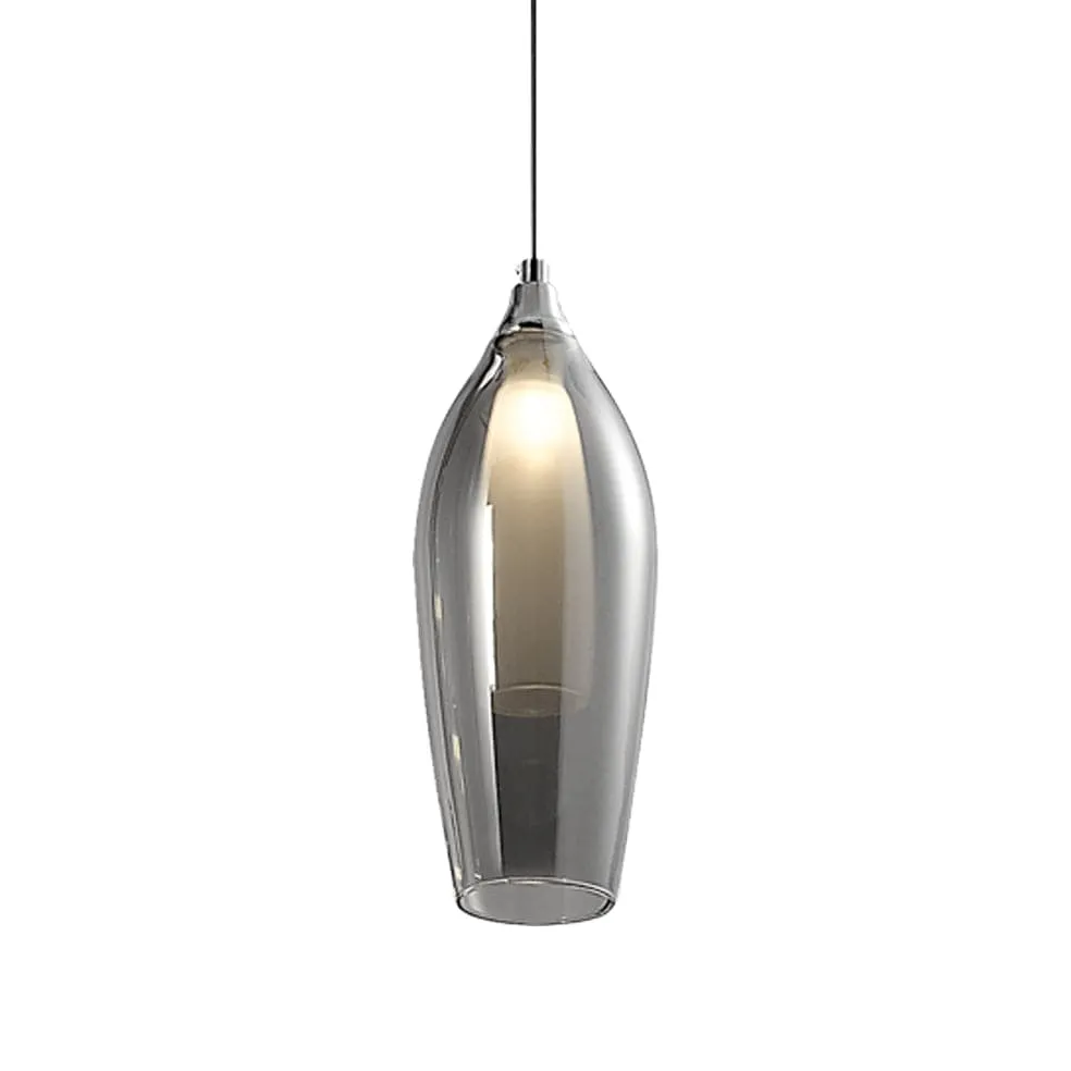 Galactic Glass Pendant Light Smoke