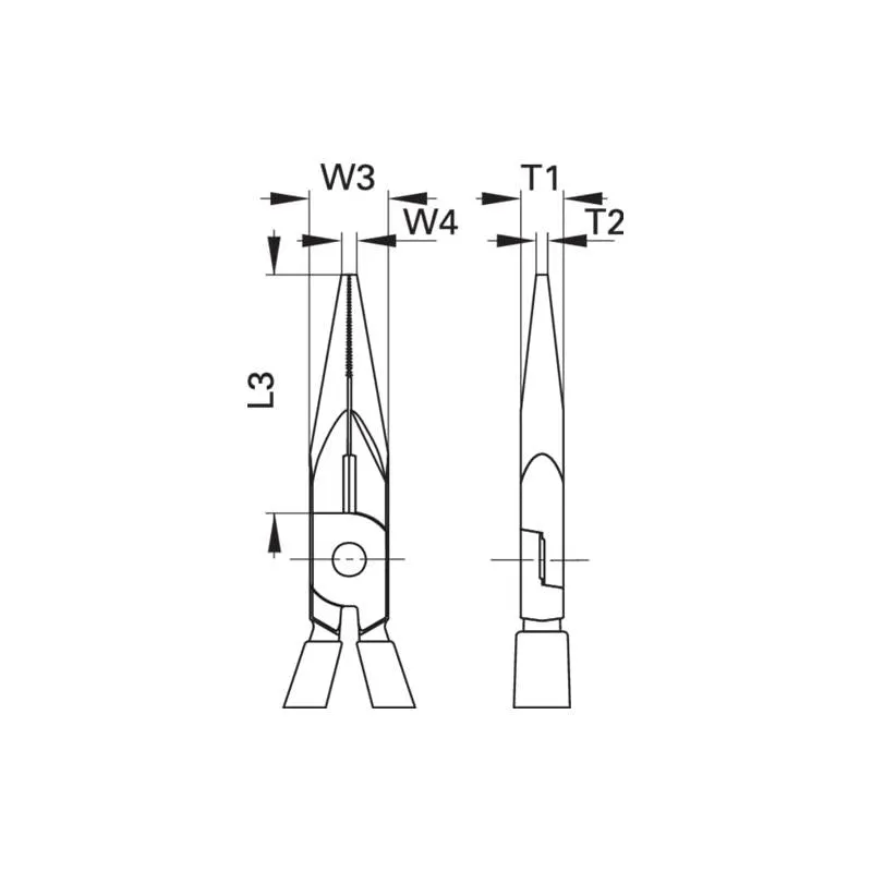 Gedore 6719240 Telephone pliers 160 mm