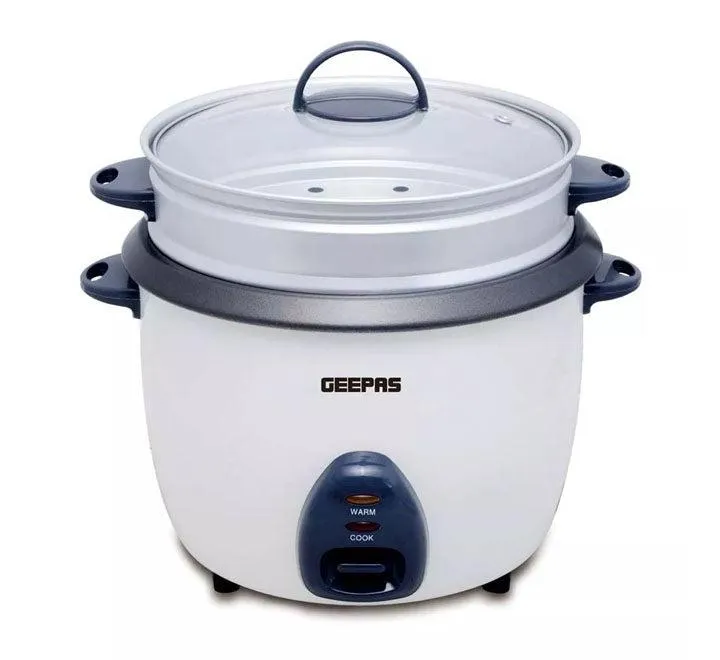 Geepas 1L Rice Cooker with Steamer