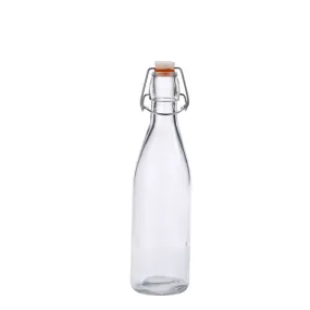 Genware Glass Swing Bottle 0.5L / 17.5oz (Pack of 6)