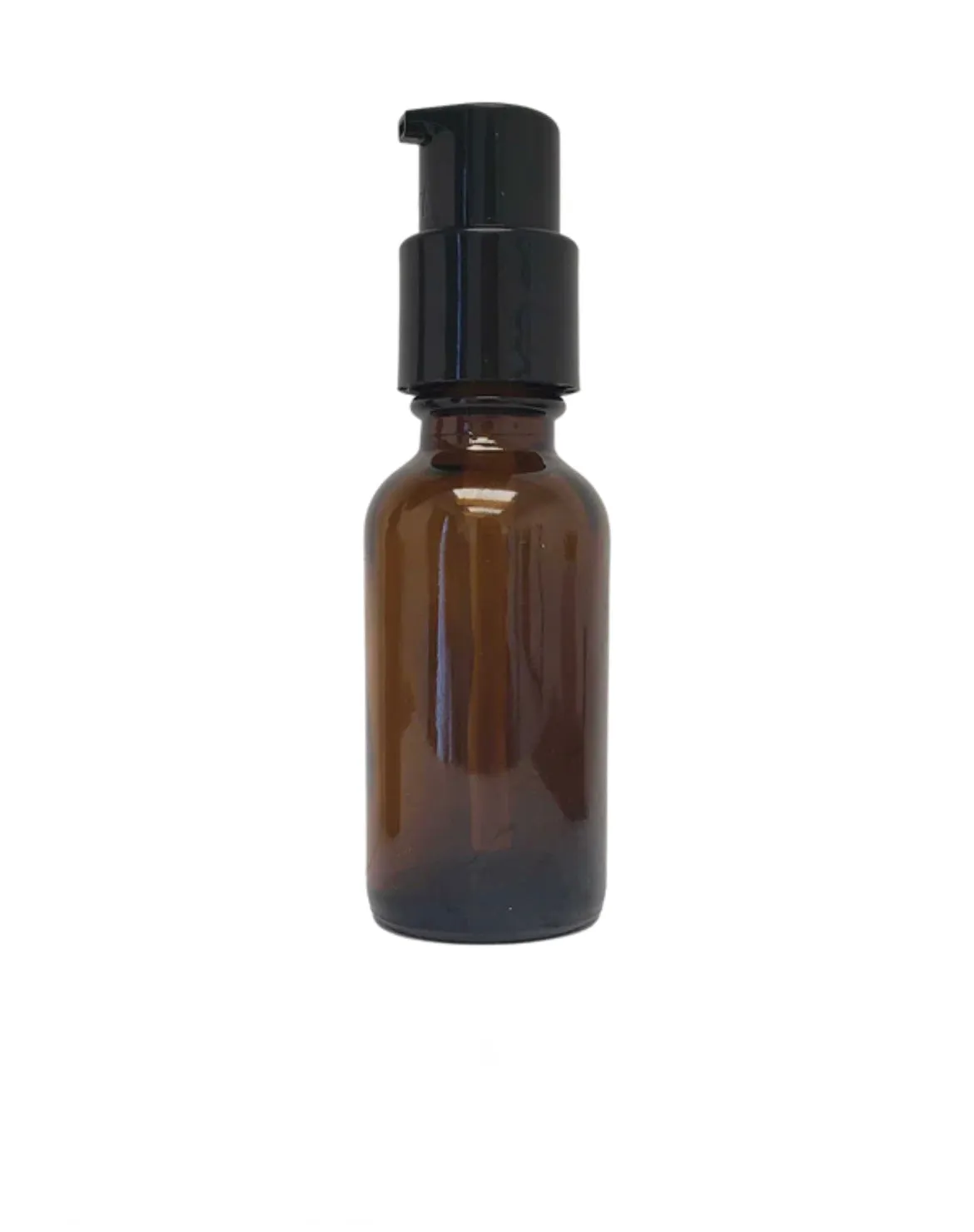 GLASS BOTTLE WITH PUMP LID | 1 OZ