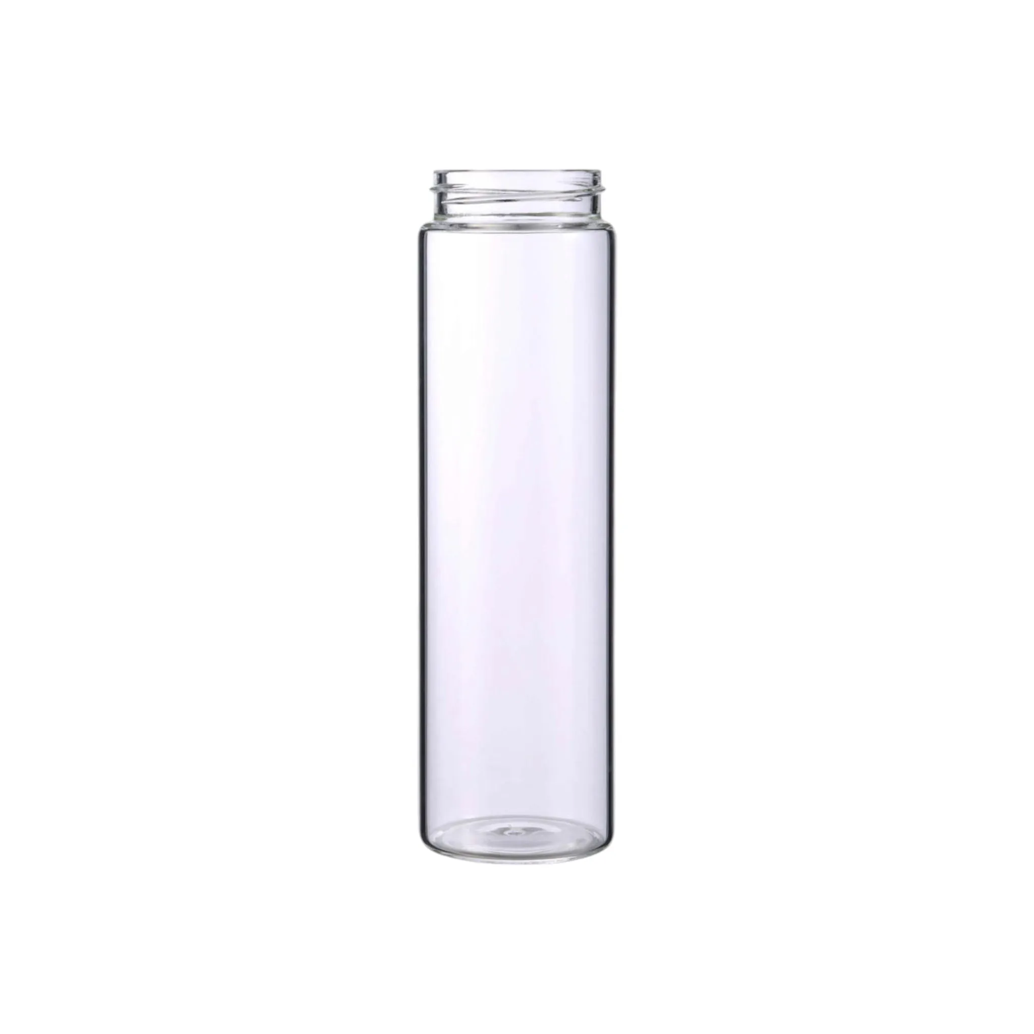 Glass Drinking Bottle 450ml Bamboo Lid 27135