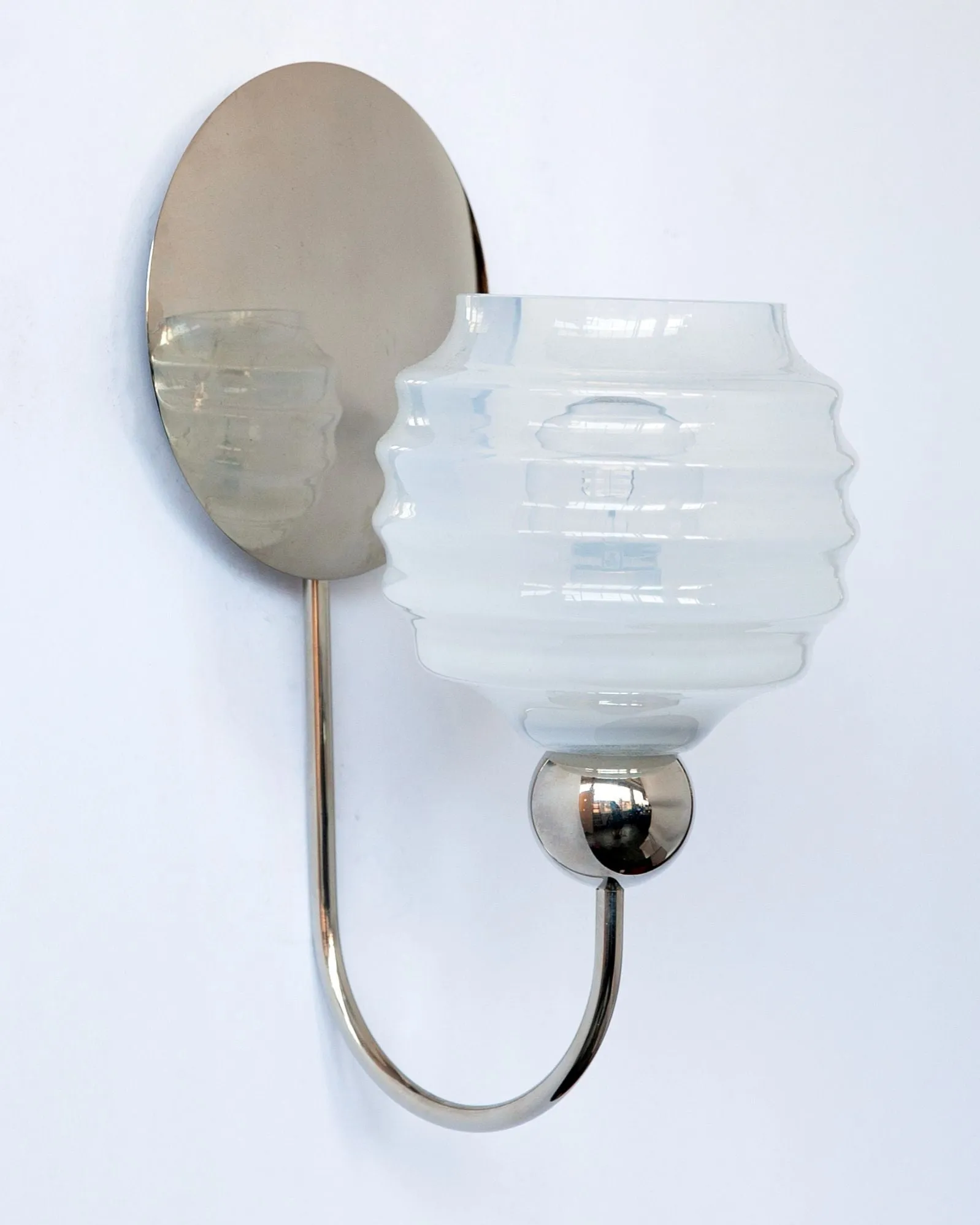 Gloster Sconce with Beehive Glass