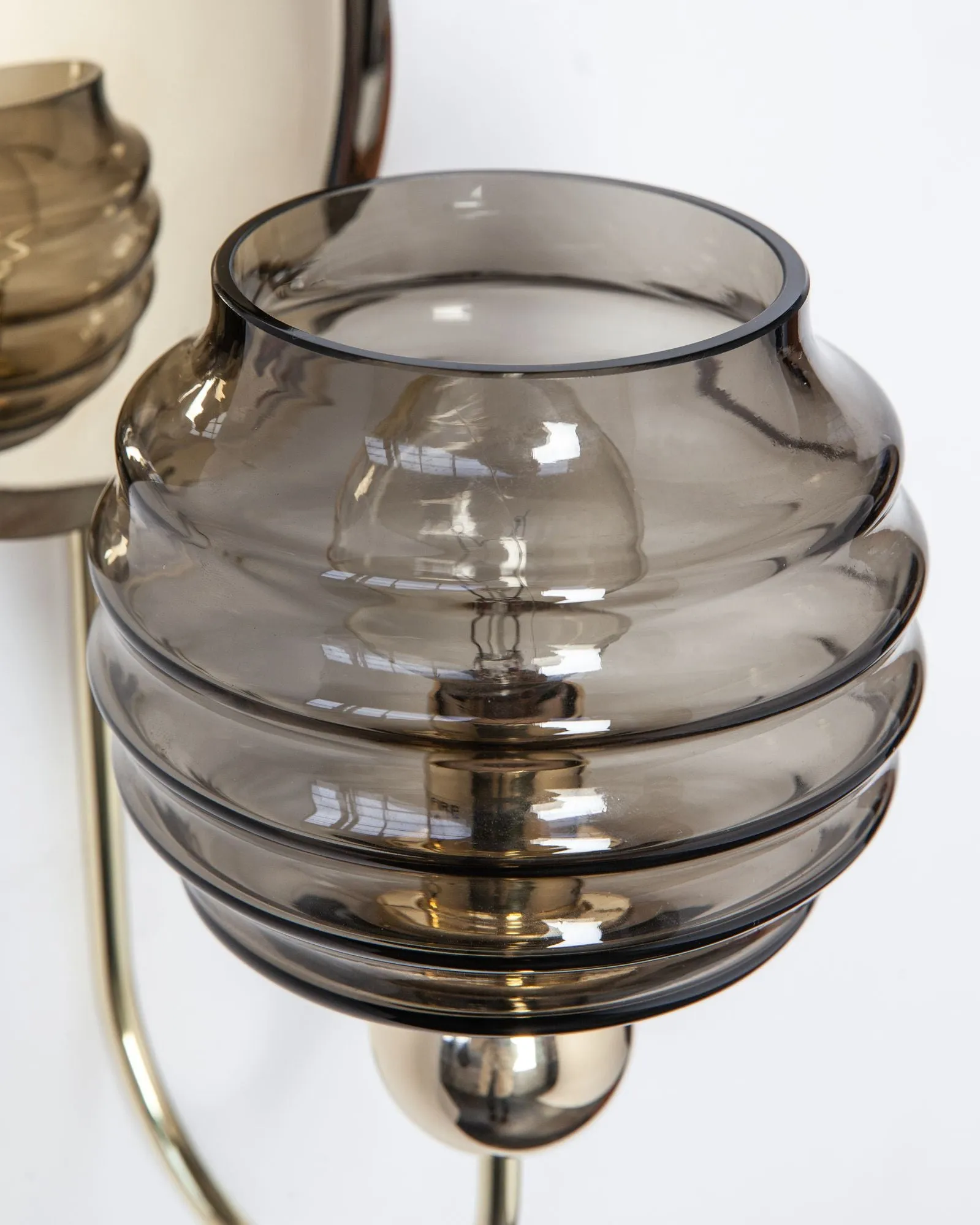 Gloster Sconce with Beehive Glass