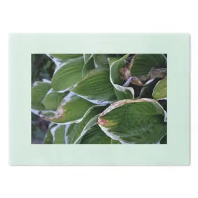 Green Leaves Cutting Board