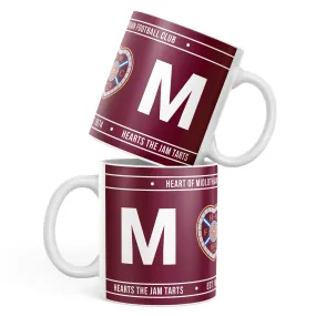 Hearts Initial Mug