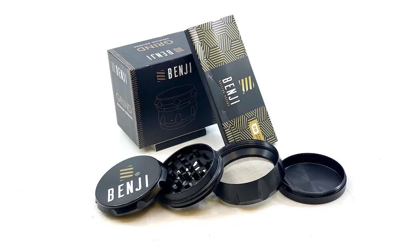 Herb Grinding Made Easy with Benji GRIND Aluminum Grinder