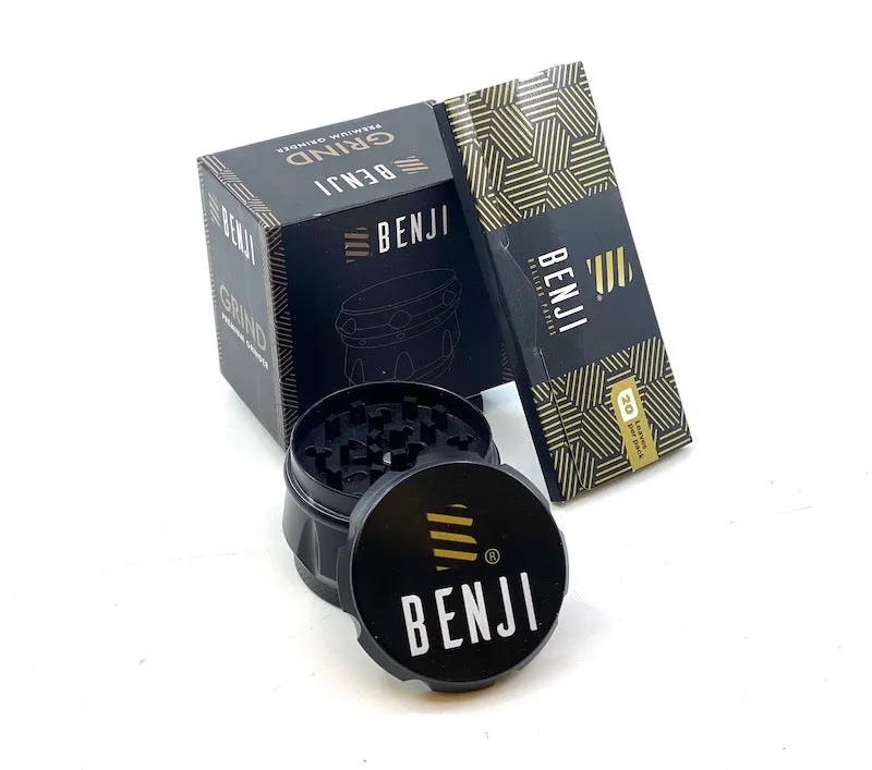 Herb Grinding Made Easy with Benji GRIND Aluminum Grinder