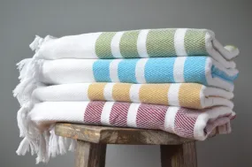 Herringbone Bath Towel