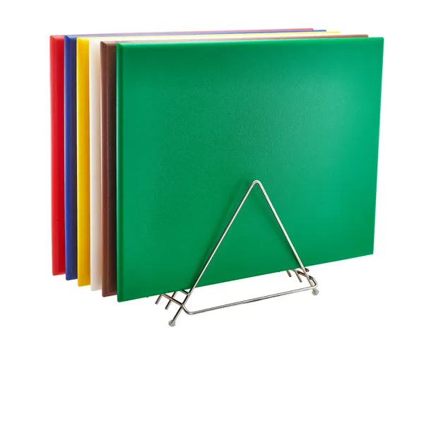 High Density Chopping Board And Rack Set 24 x 18 x 0.75"