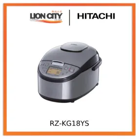 Hitachi RZ-KG18YS 1.8L Pressure & Steam Recycle Electric Rice Cooker