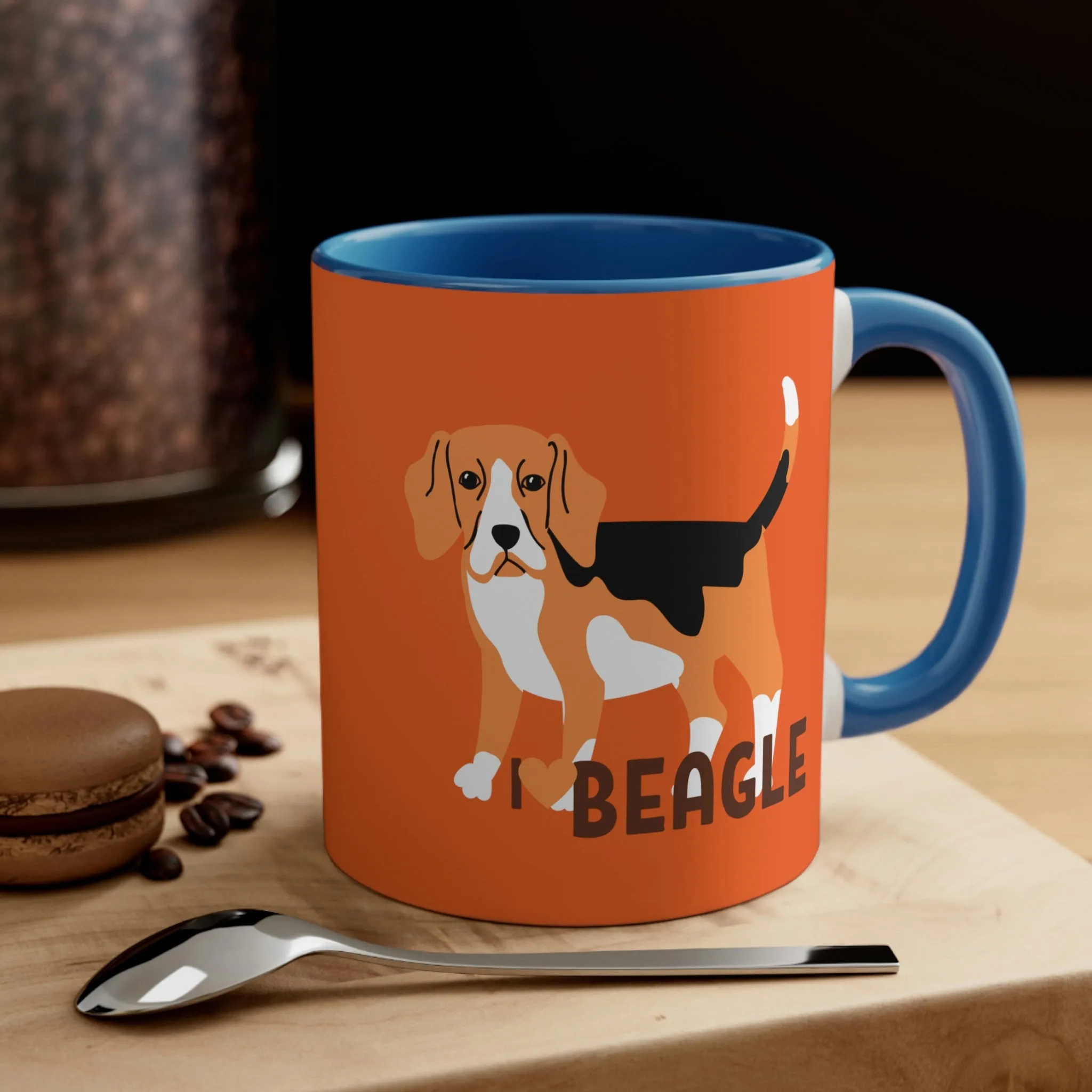 I love my Beagle Dog POD Accent Coffee Mug, 11oz