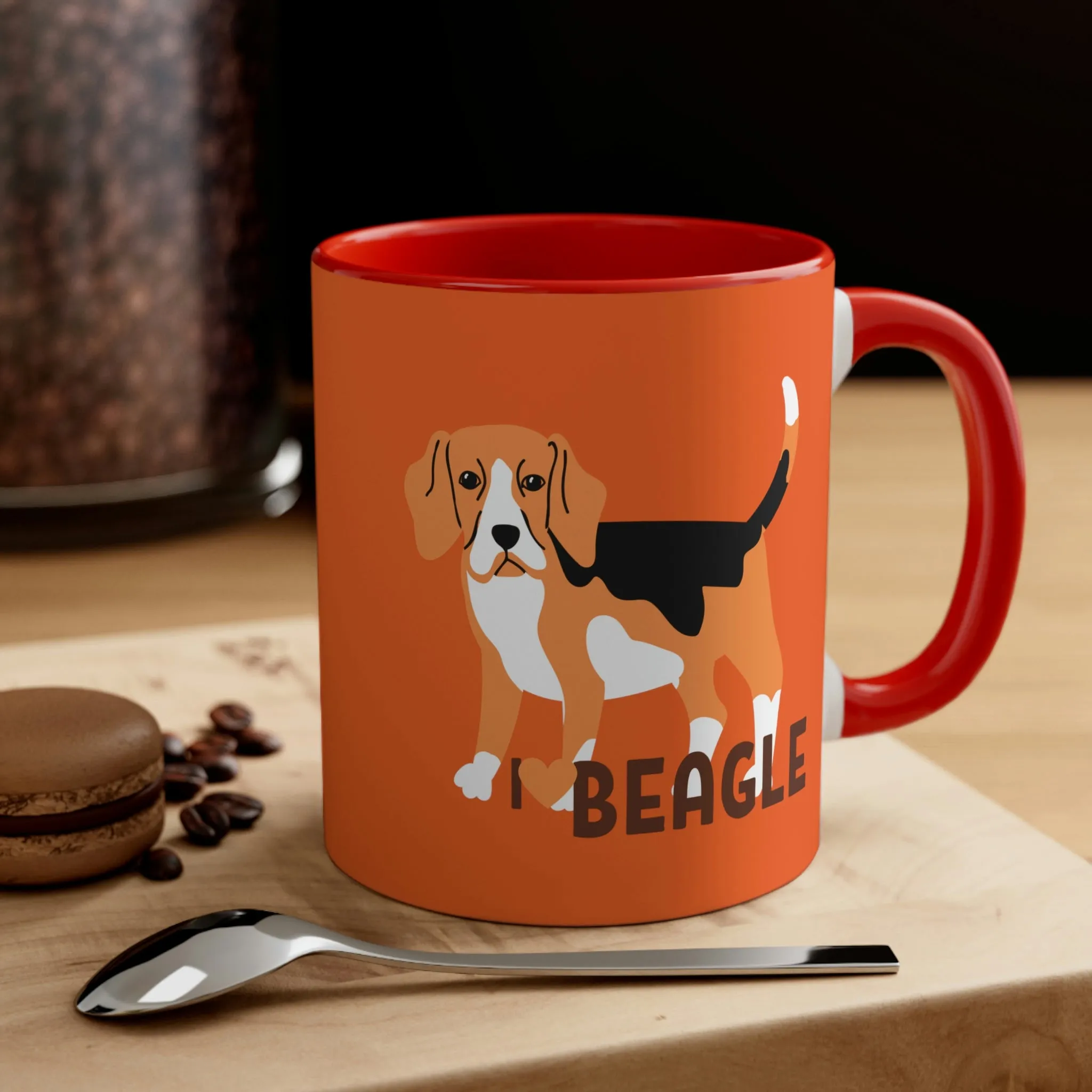 I love my Beagle Dog POD Accent Coffee Mug, 11oz