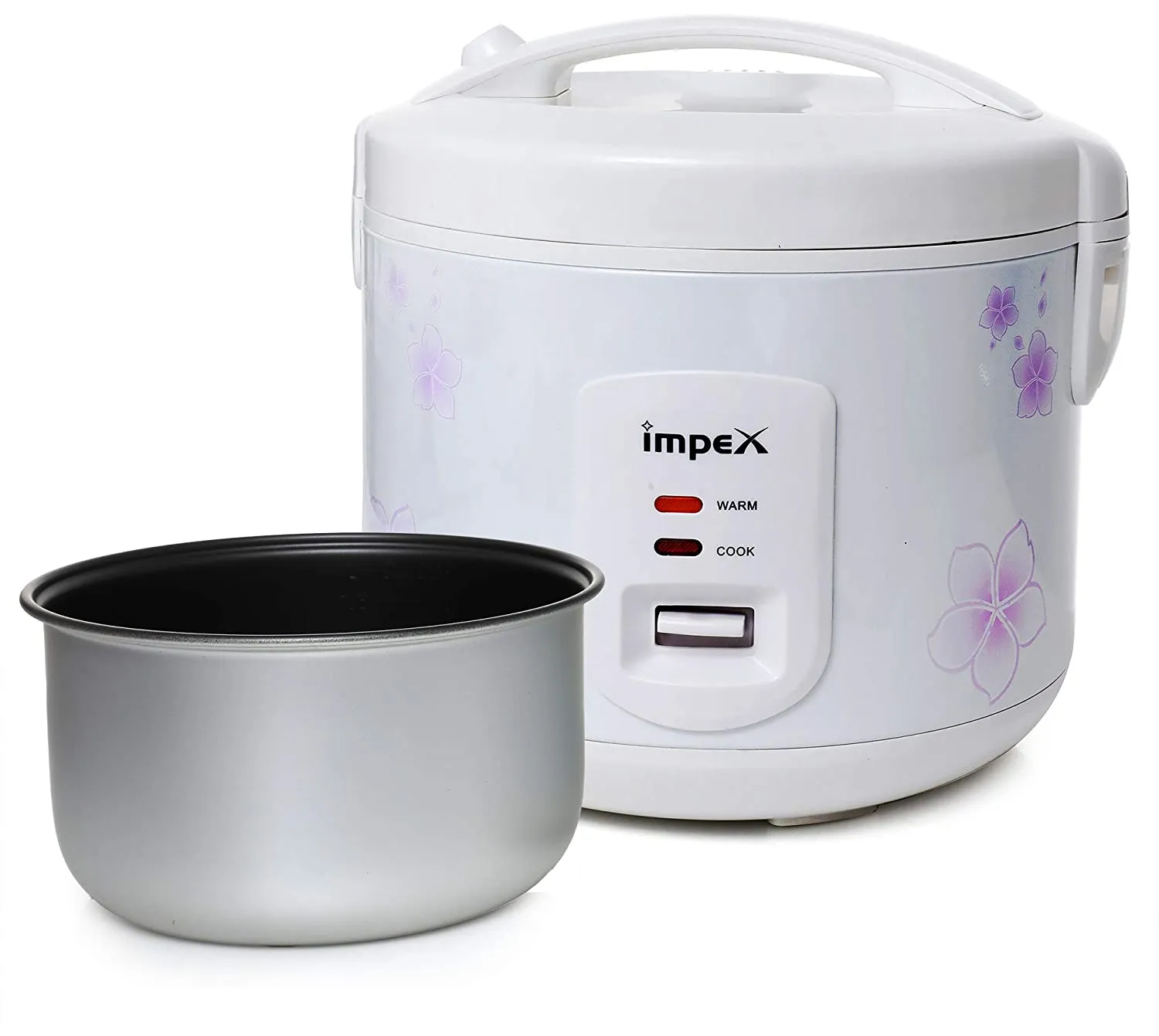 Impex RC 2803 700W Automatic Electric Rice Cooker 1.8 Liter with Aluminium Inner pot Safety Protection heating Coil