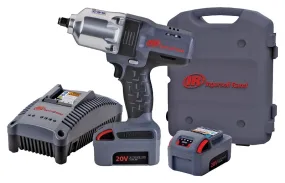 Ingersoll Rand W7150-K2 Impact Wrench Kit, Battery Included, 20 V, 3 Ah, 1/2 in Drive, Square Drive, 2300 ipm :EA: QUANTITY: 1