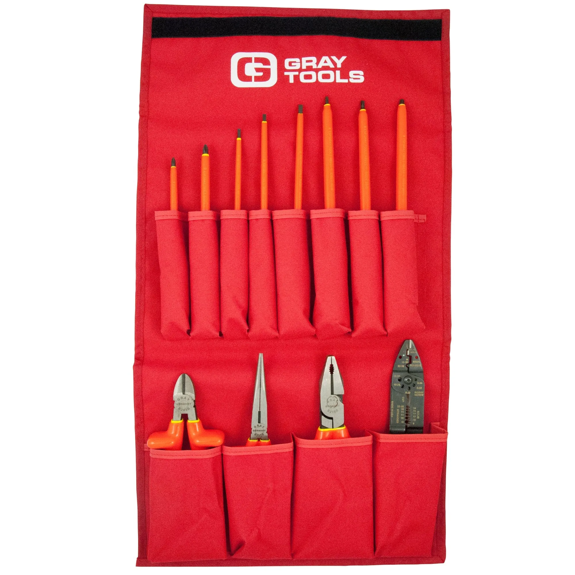 Insulated 12 Piece Screwdriver/Pliers Set