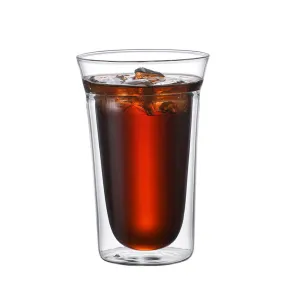 I.XXI Art of Coffee Floating U Bottom Tall Glass, 280ml