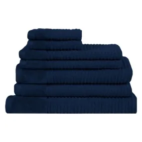 Jenny Mclean Royal Excellency 7 Piece Navy Towel Pack