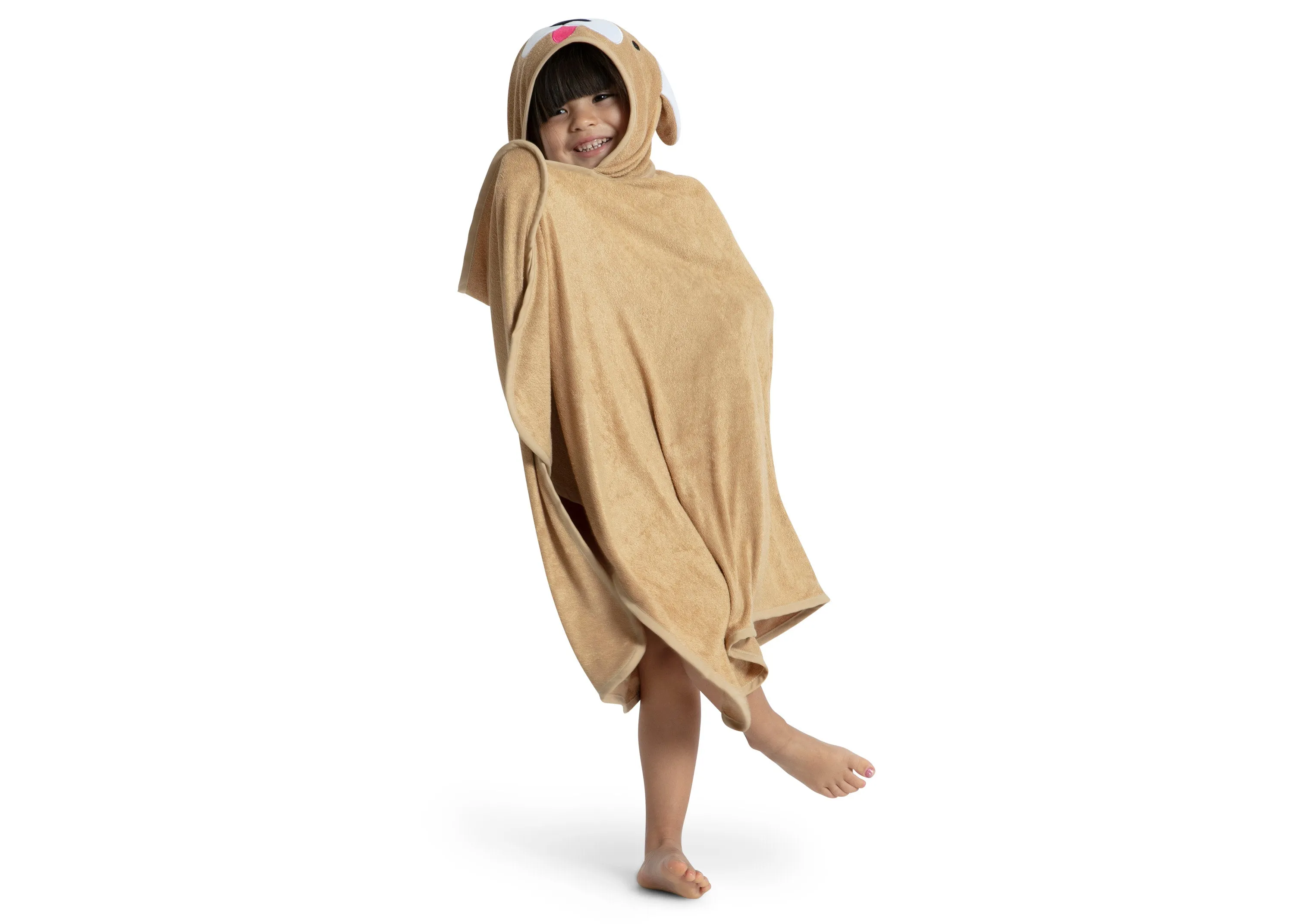 Kids Hooded Bath Towel with Pockets