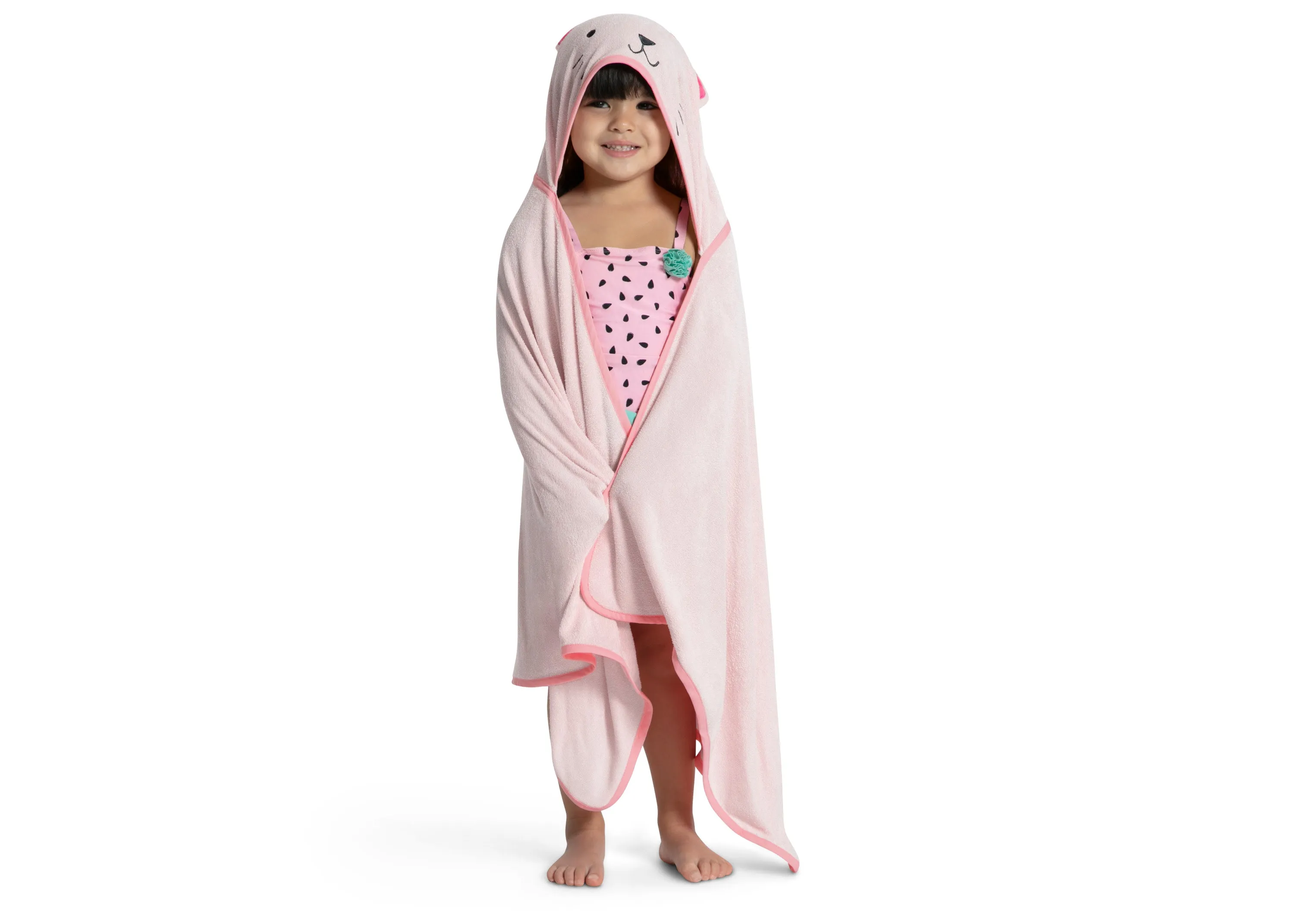 Kids Hooded Bath Towel with Pockets