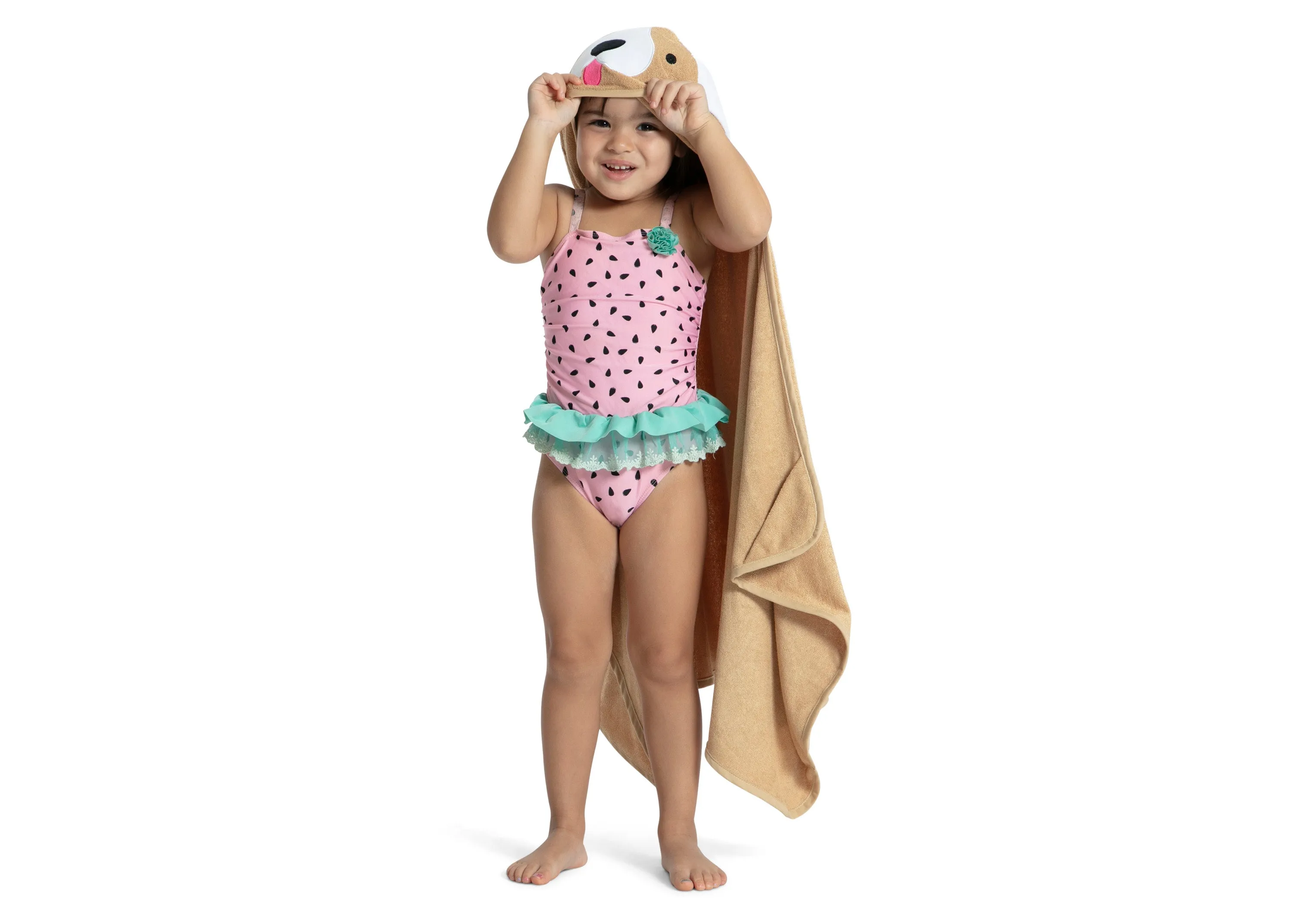 Kids Hooded Bath Towel with Pockets