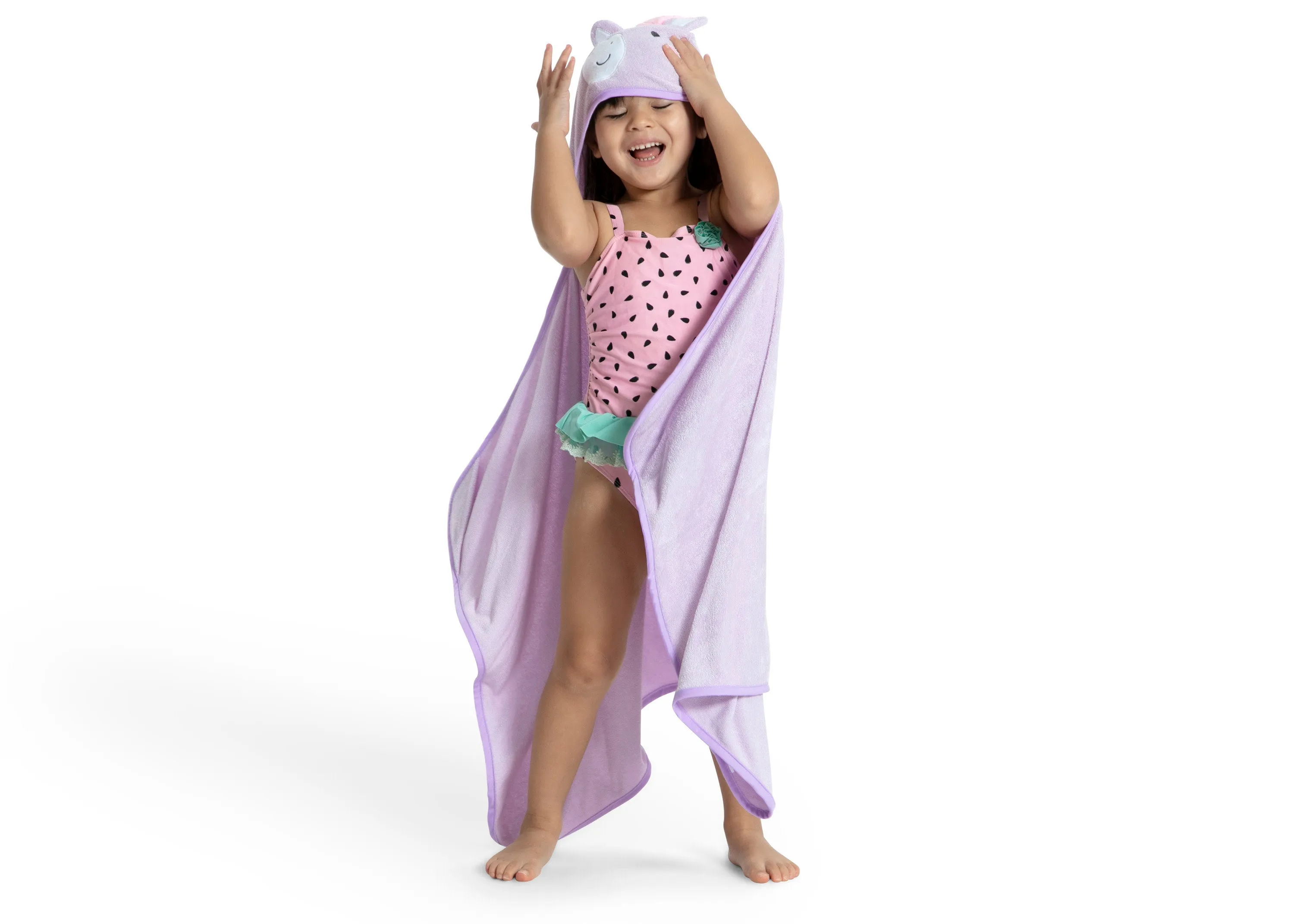 Kids Hooded Bath Towel with Pockets