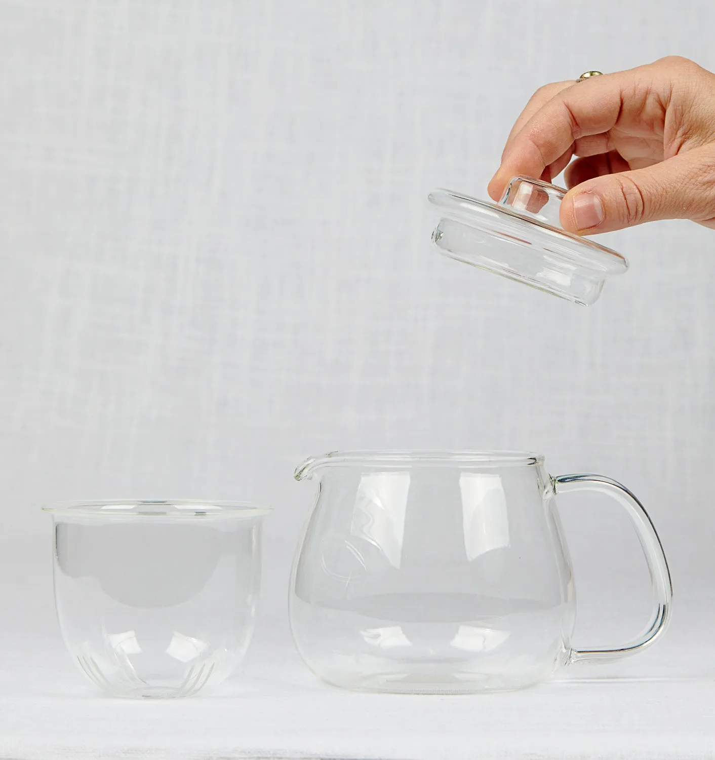 Kinto Glass Unitea Teapot