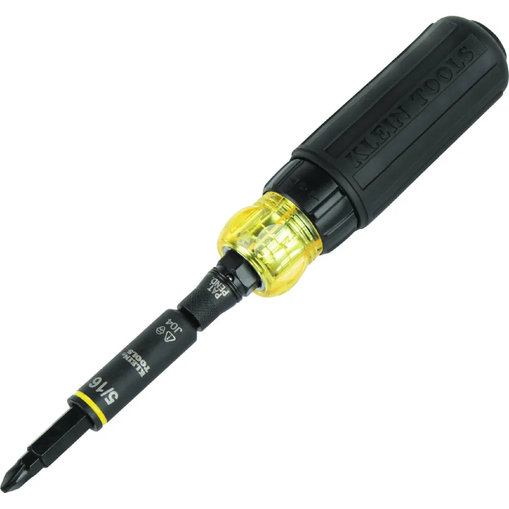 Klein 32500HDRT 11-in-1 Ratcheting Impact Rated Screwdriver / Nut Driver