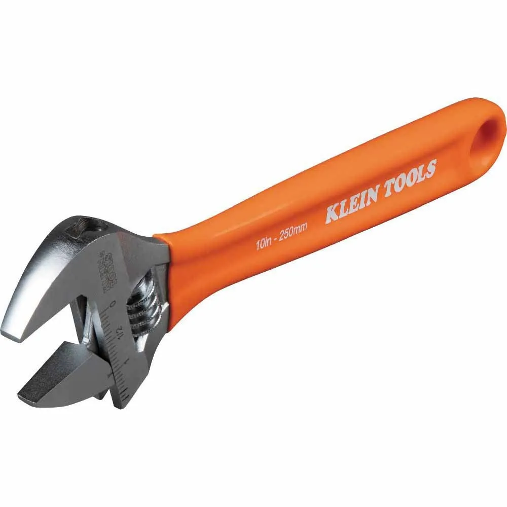 Klein D5074 Extra-Capacity Adjustable Wrenches, 4-Piece