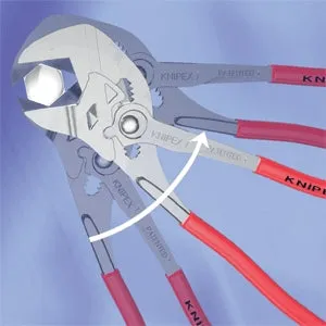 Knipex 00 20 06 US2 Pliers Wrench 3 Piece Set 7", 10" and 12"