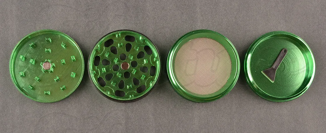 Kulture 62mm Green Multistage 4 Piece Grinder 1