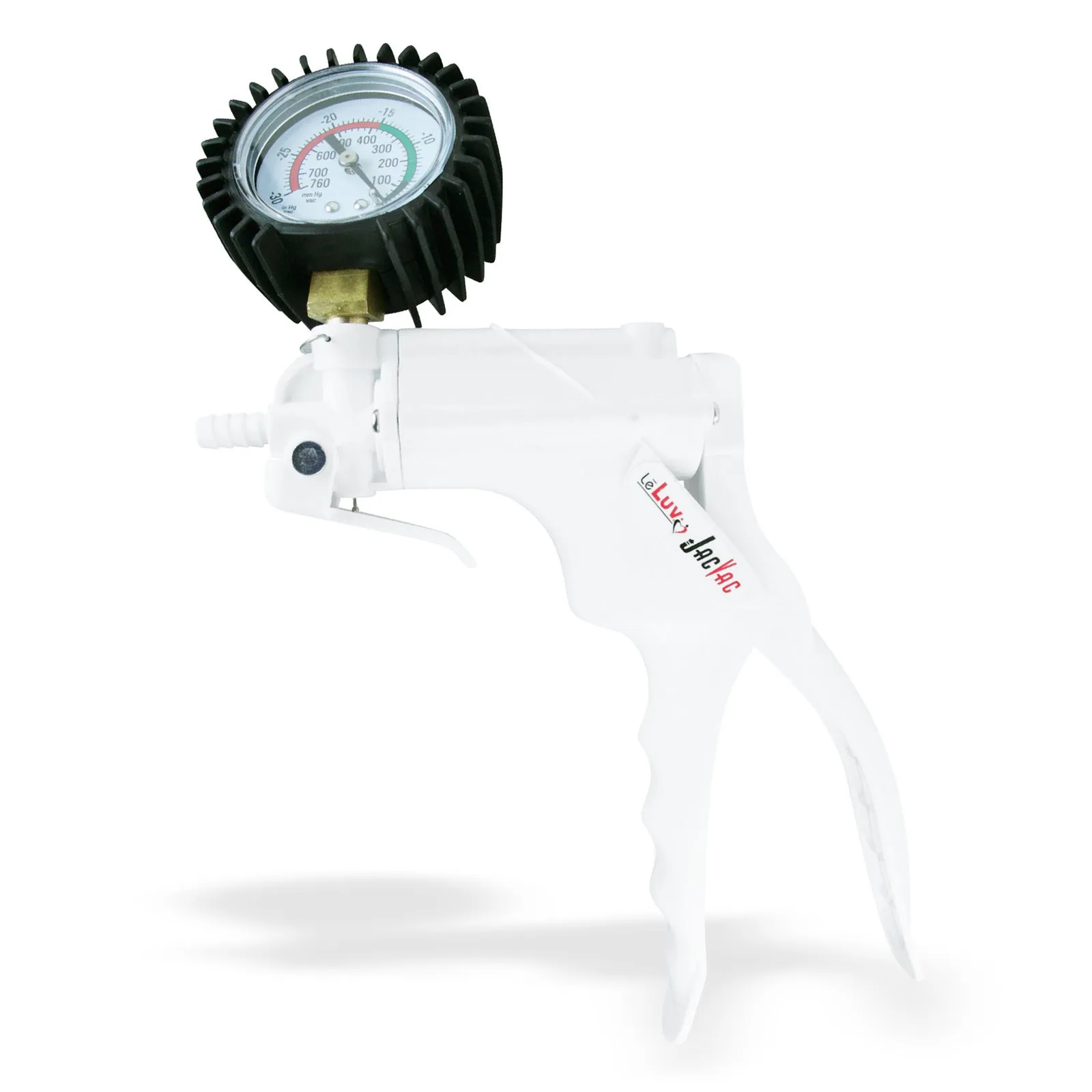 LeLuv JacVac Vacuum Pump Handle | 360-Degree Swivel Gauge Options | 10 Colors!