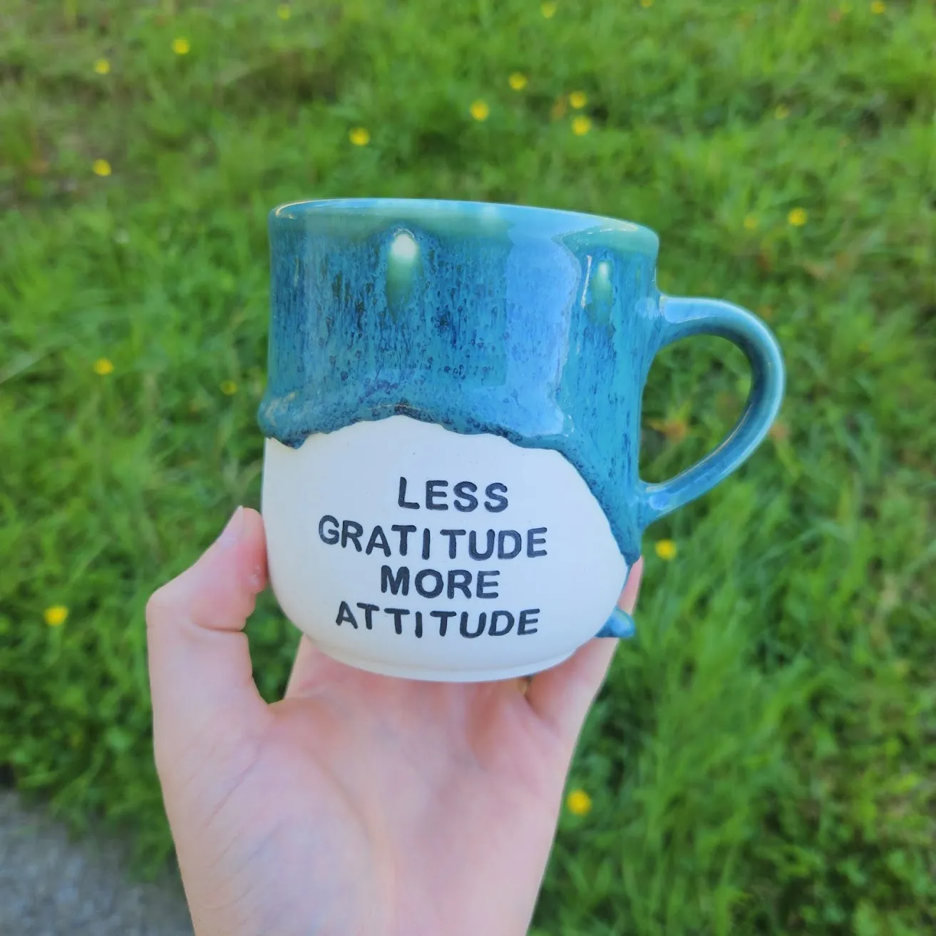 Less Gratitude, More Attitude Mug